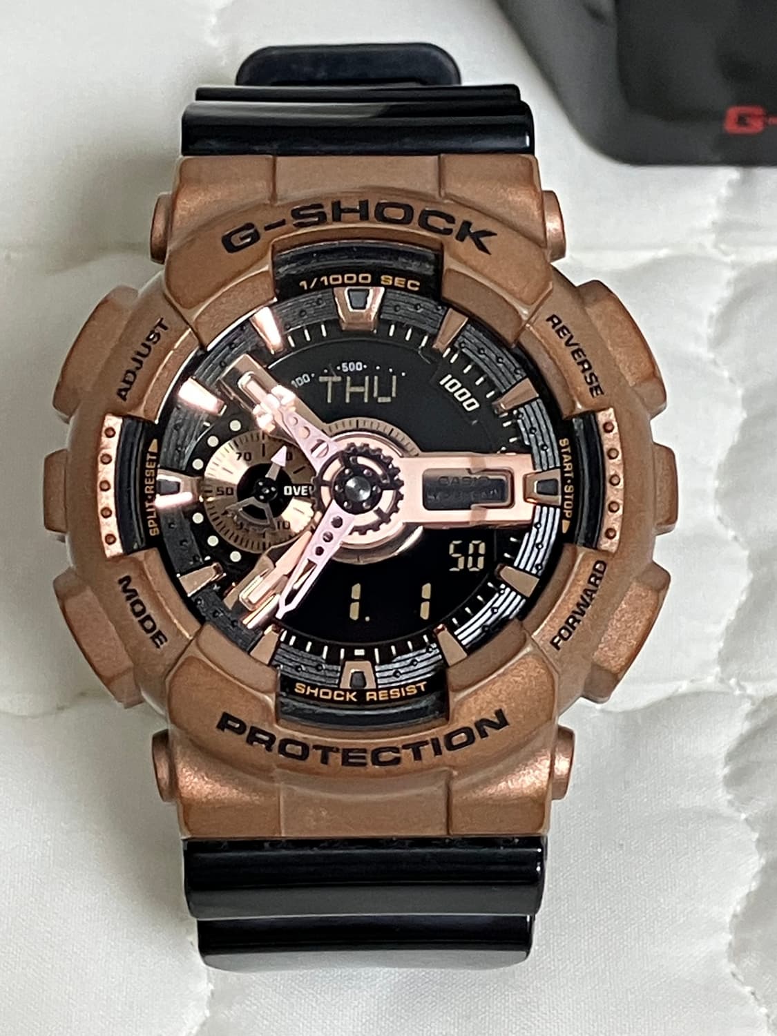 카시오 지샥 빅페이스 로즈골드 (5146/5425) 상품이미지2