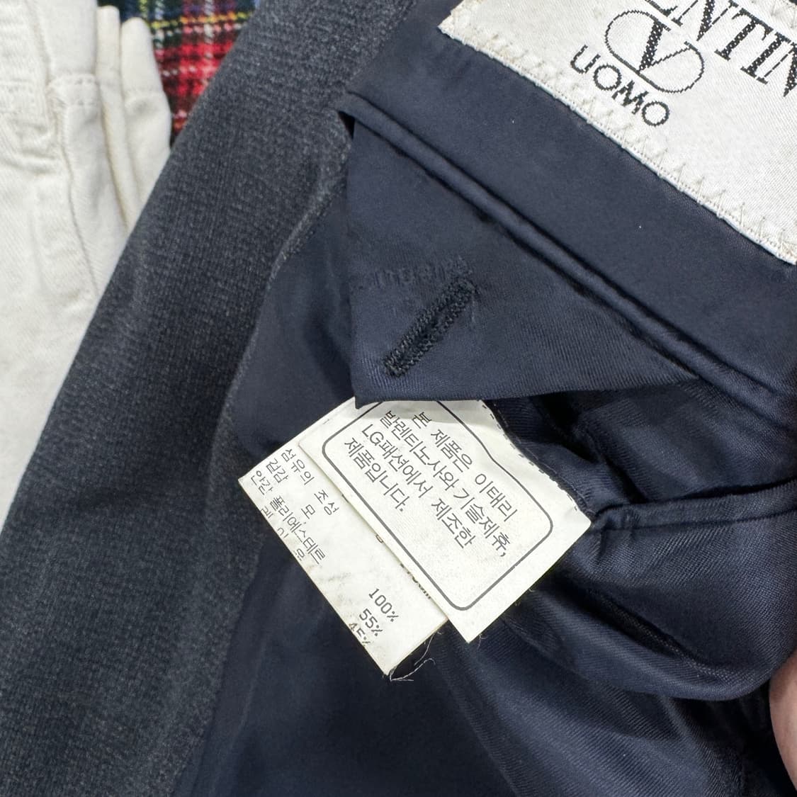 발렌티노 쓰리버튼 블레이저 자켓 (M)   상품이미지5