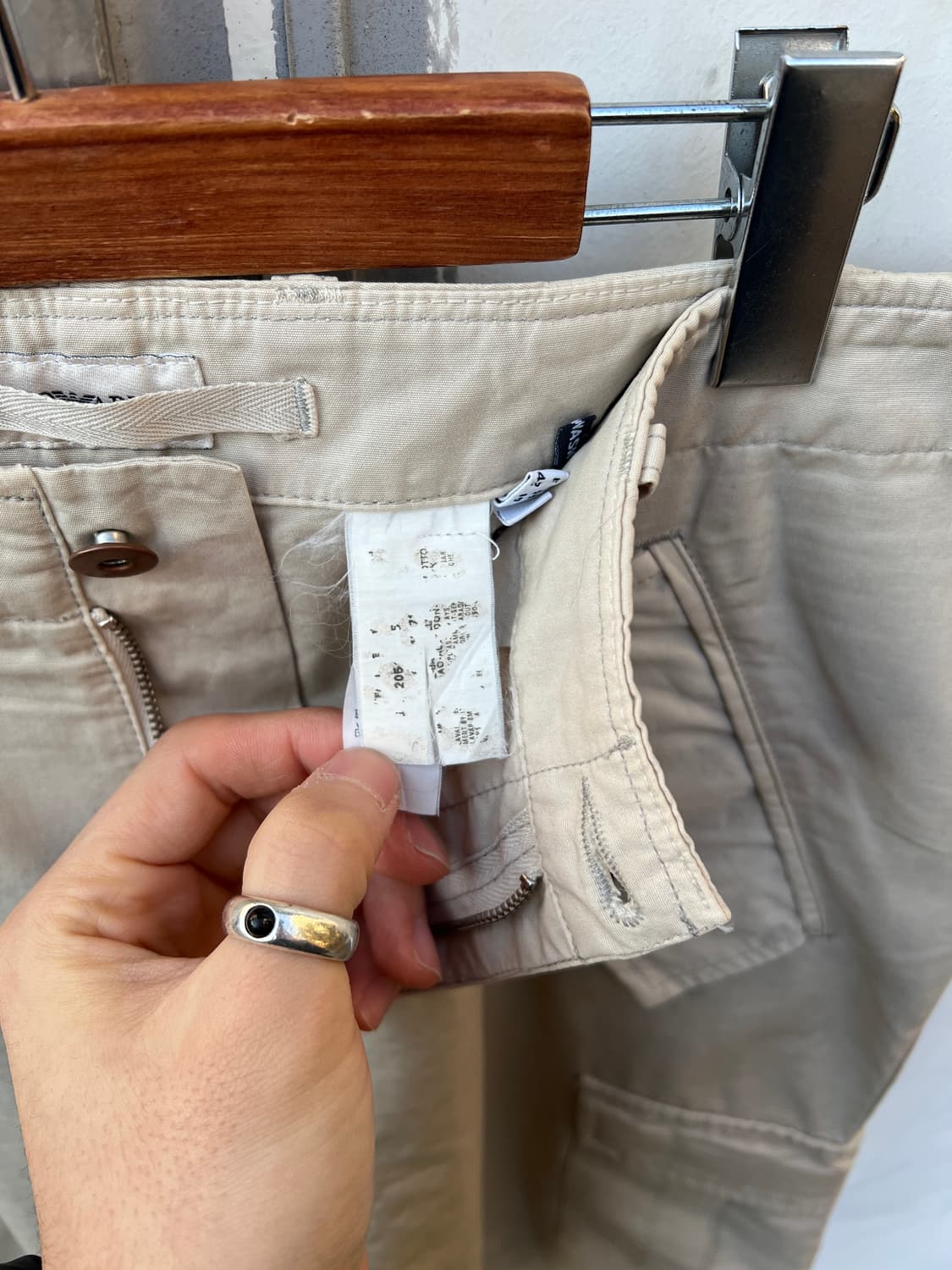 [34] 00s 엠포리오 아르마니 플레어핏 카고 팬츠 상품이미지6