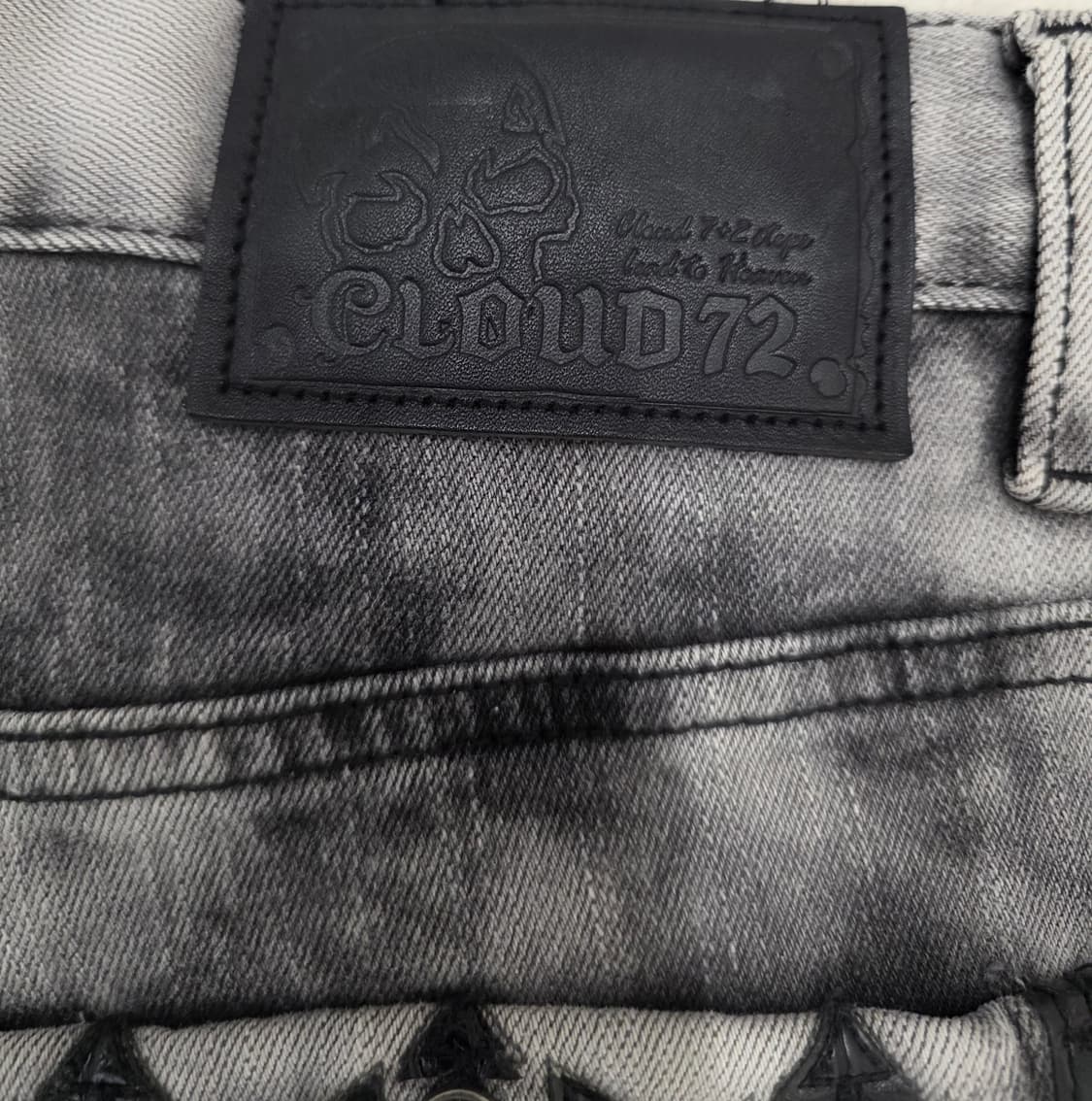 클라우드72 워싱 카고청바지.  싸이즈 34 상품이미지5