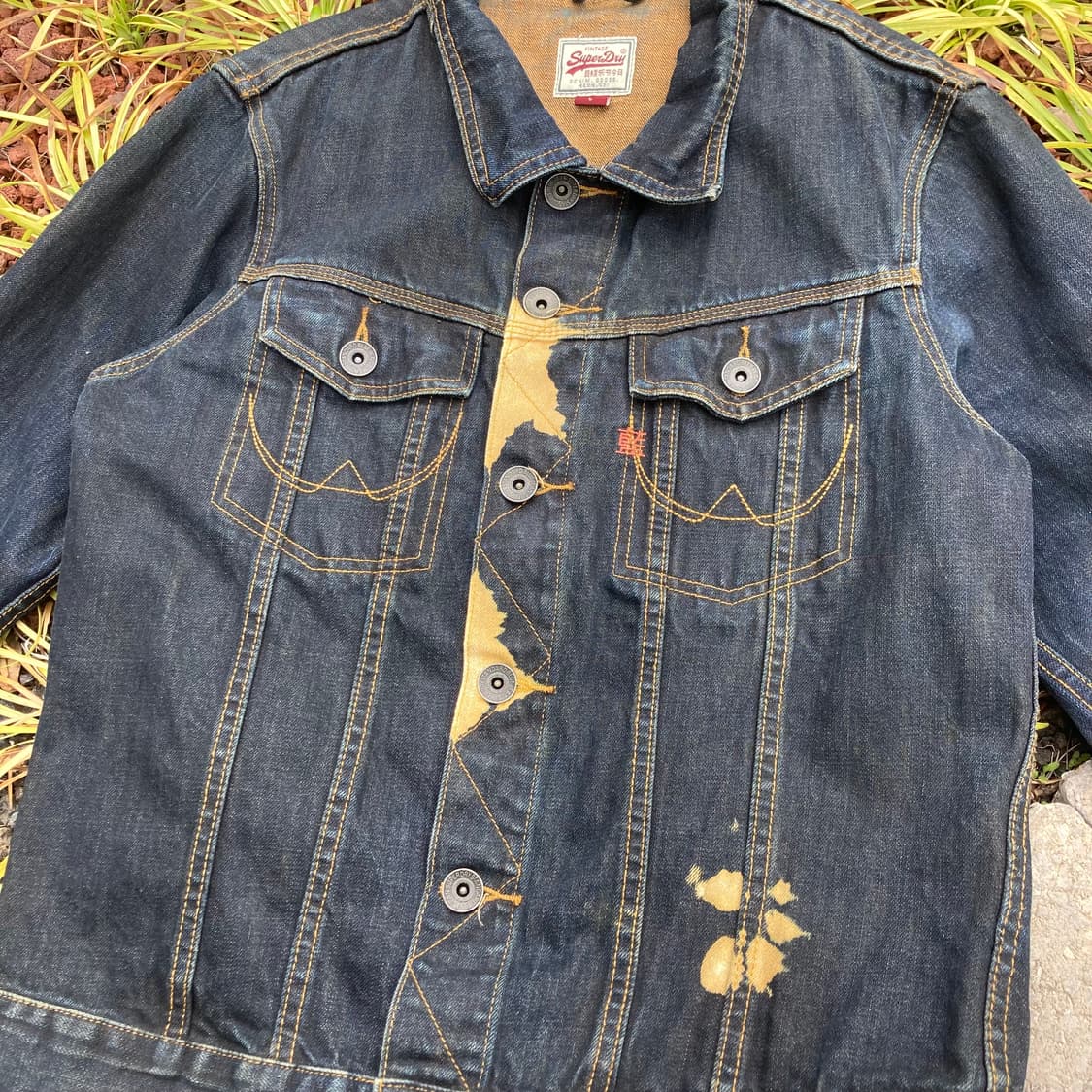 수퍼드라이 슈퍼드라이 빈티지 데님 자켓 청자켓 상품이미지3