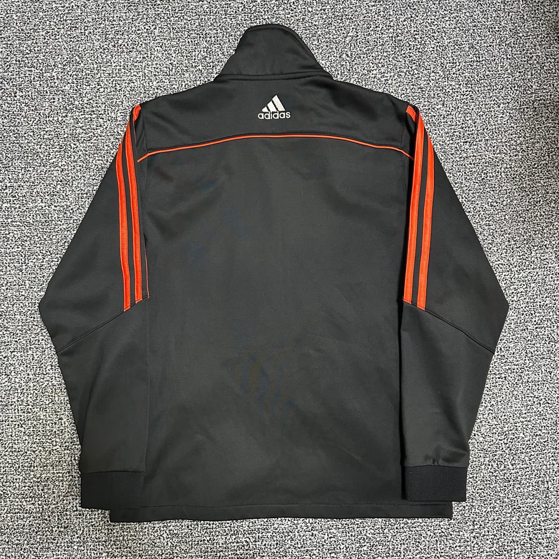 (M추천) 아디다스 블랙/오렌지 삼선 트랙탑 져지 상품이미지4
