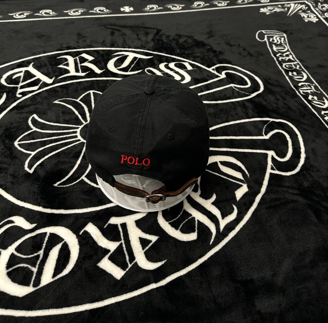 폴로 랄프로렌 볼캡 가죽스트랩 OS 상품이미지2