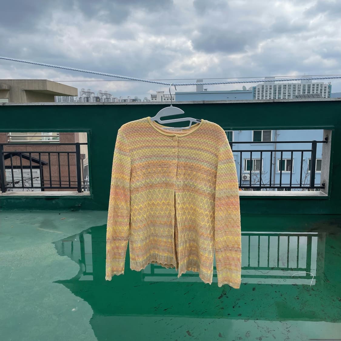 무지개떡 가디건 세트 상품이미지2