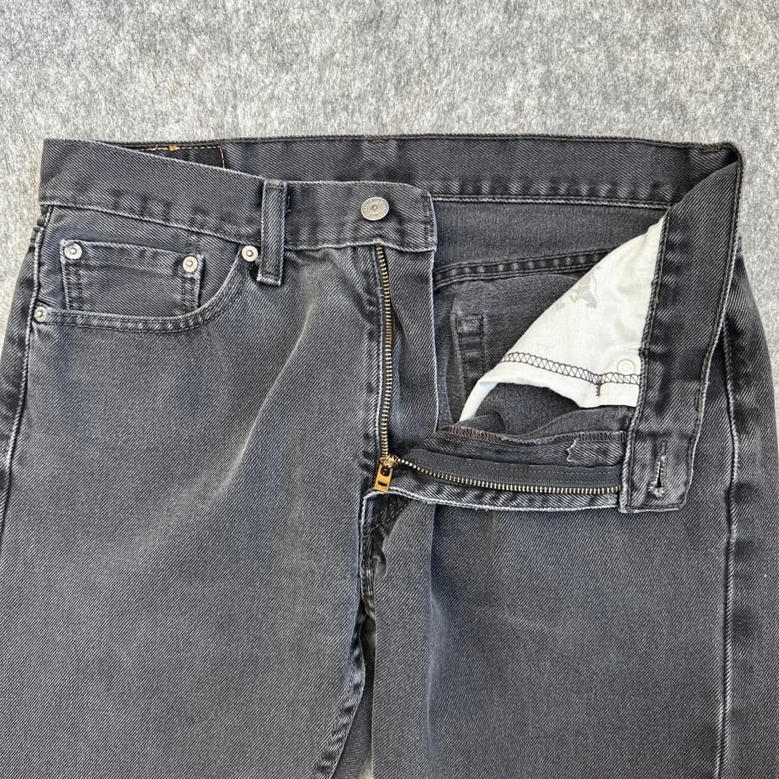 [Levi's] 리바이스 505 블랙진 33x34 상품이미지5