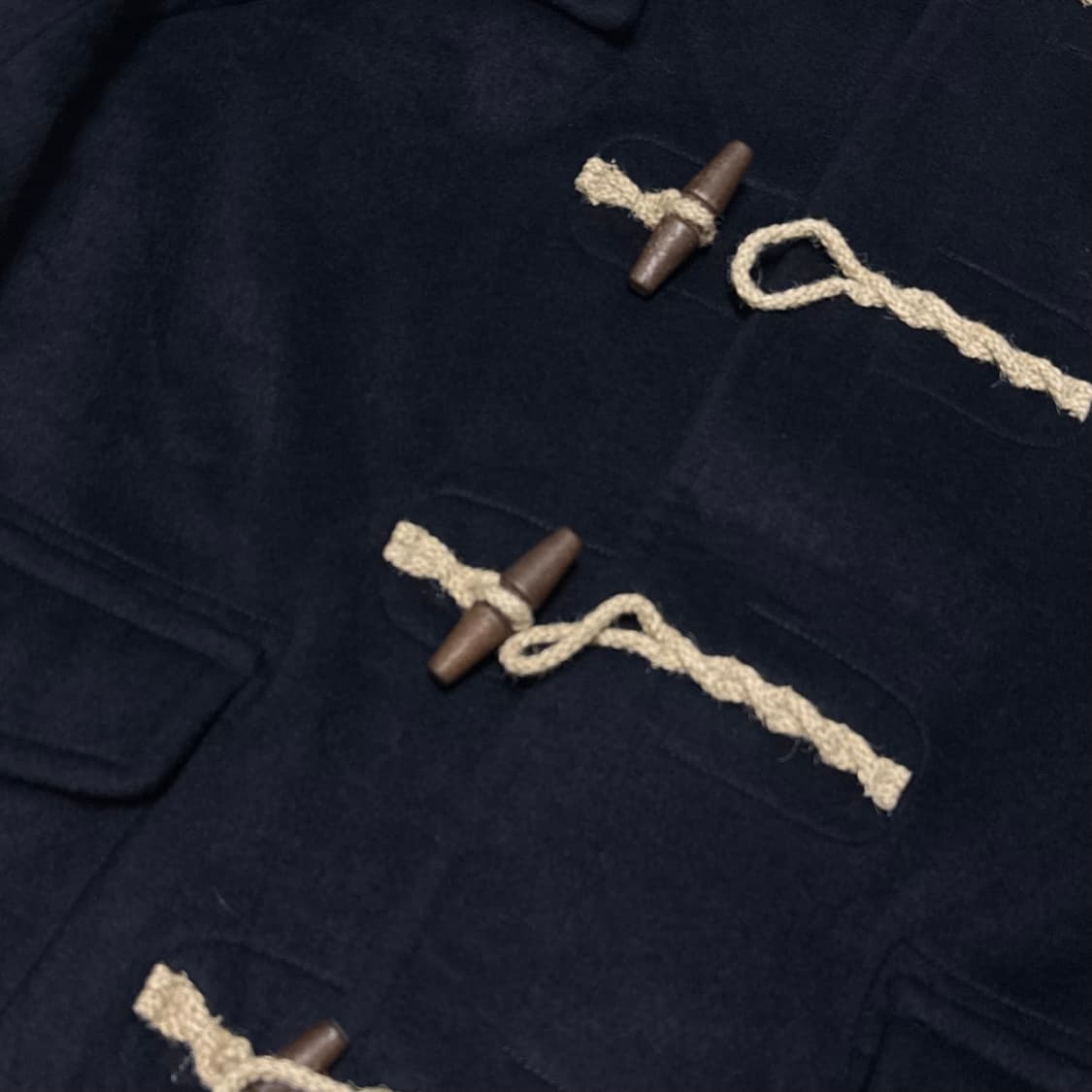 네이비 더플 하프코트  상품이미지3