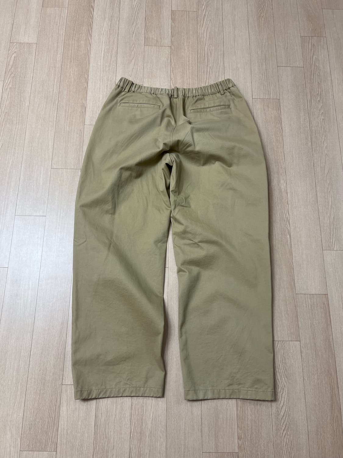 비얼디드키드 베이지 코튼팬츠 L 상품이미지2