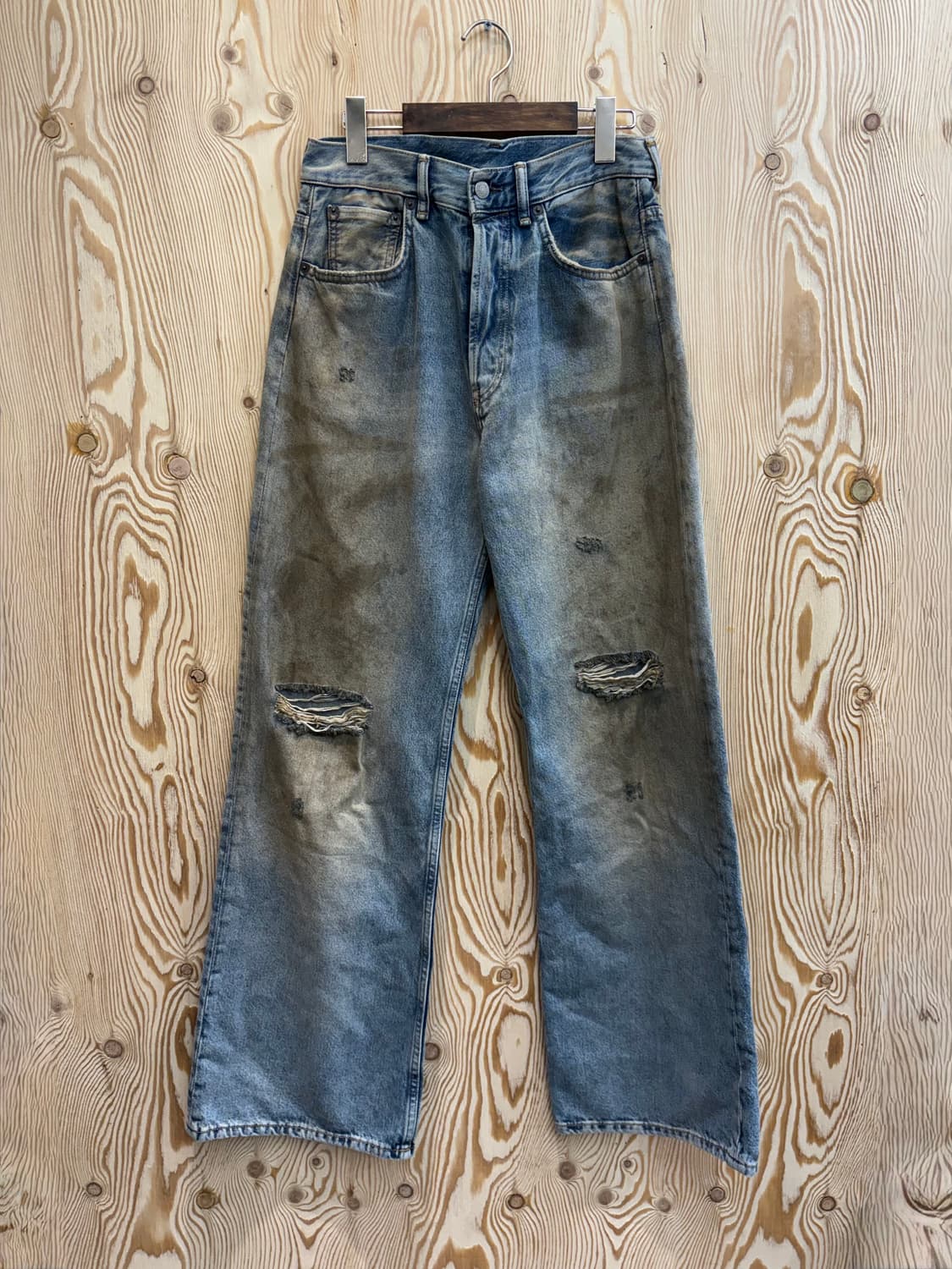 아크네 스튜디오 2021m 페니실린 머드워싱 데님팬츠 상품이미지1