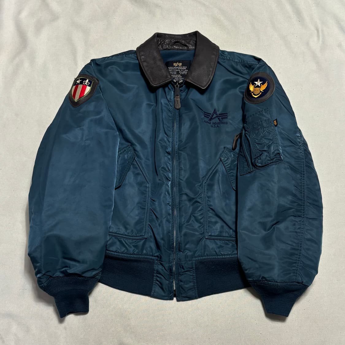 XL 알파인더스트리 90‘s MA-1 항공 자켓 상품이미지2