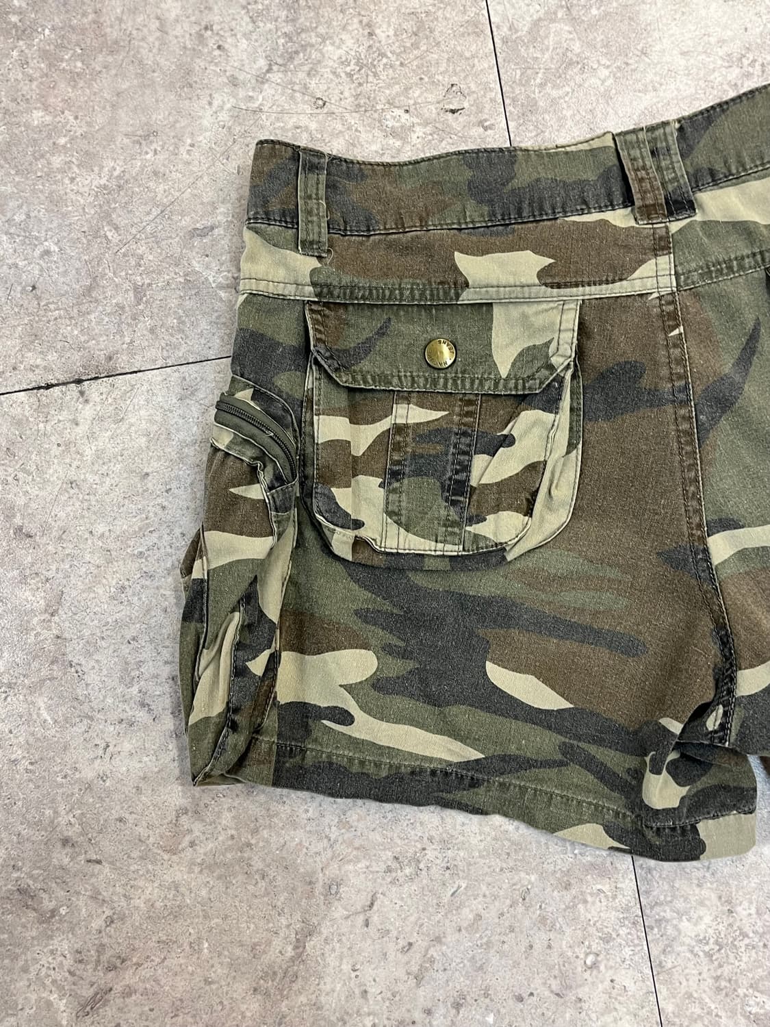 빈티지 카모 카고 숏팬츠 M #csz3511 상품이미지8