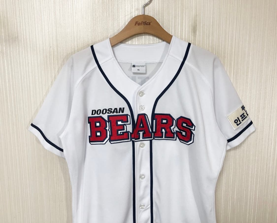 KBO 두산베어스 홈유니폼/져지 95 #32 김재환 상품이미지3