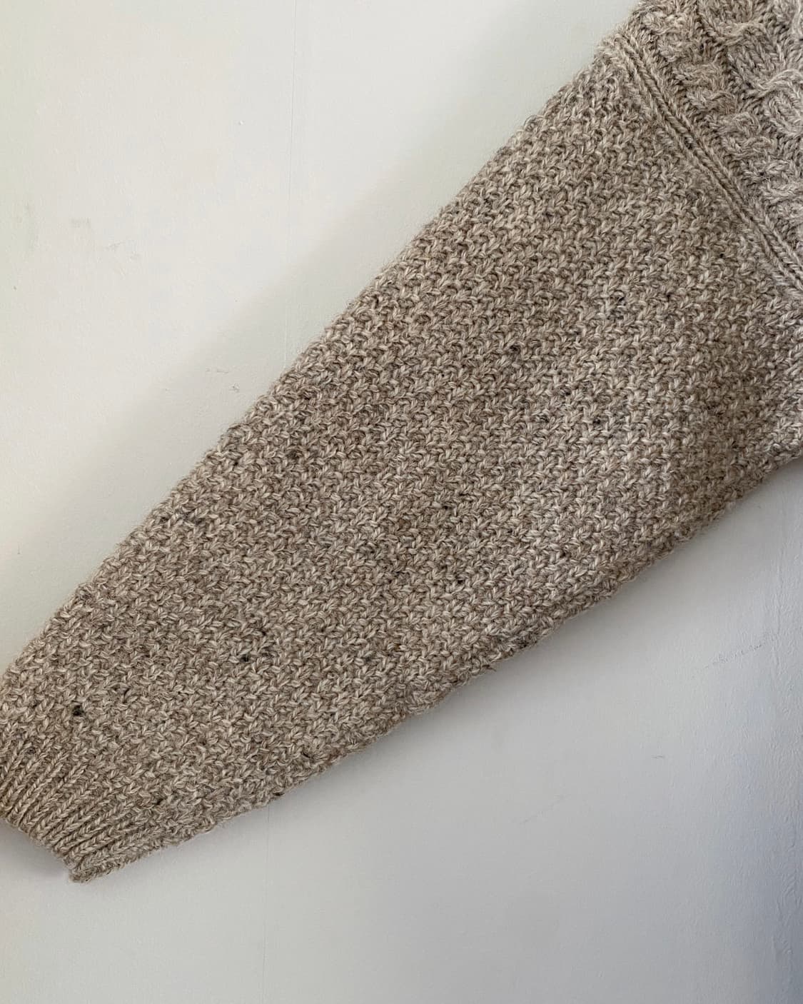 HIGHLAND HOME INDUSTRIES 아란 피셔맨 울 니트 스웨터 상품이미지6