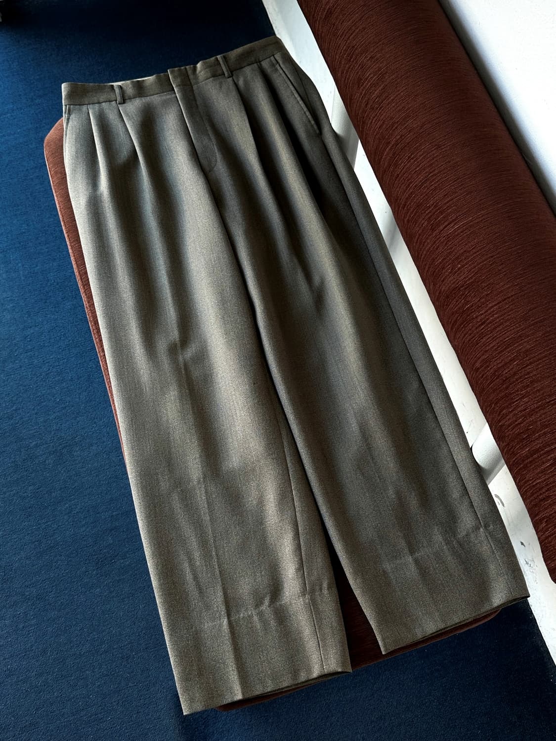 Light wool 2 pleats trouser 상품이미지6