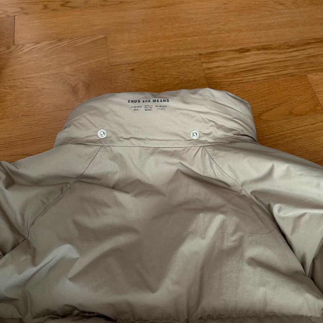 ends and means 엔즈앤드민즈 다운 자켓 m 상품이미지6