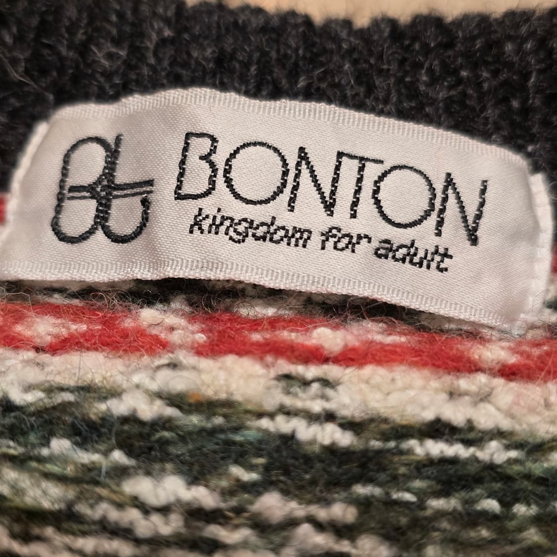 BONTON 'kingdom for adult 페어 아일 패턴 스웨터 상품이미지5