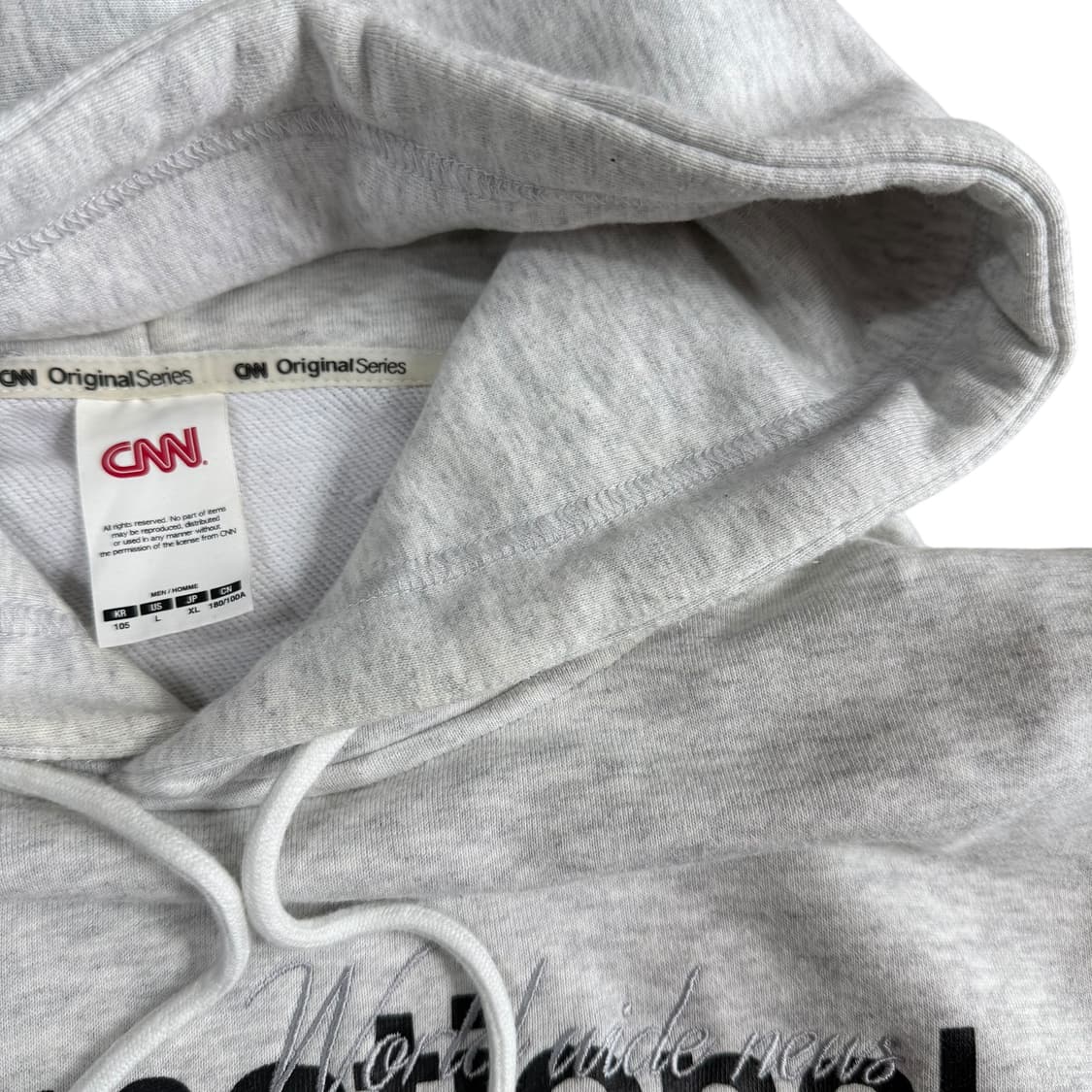 CNN 후드티 상품이미지2