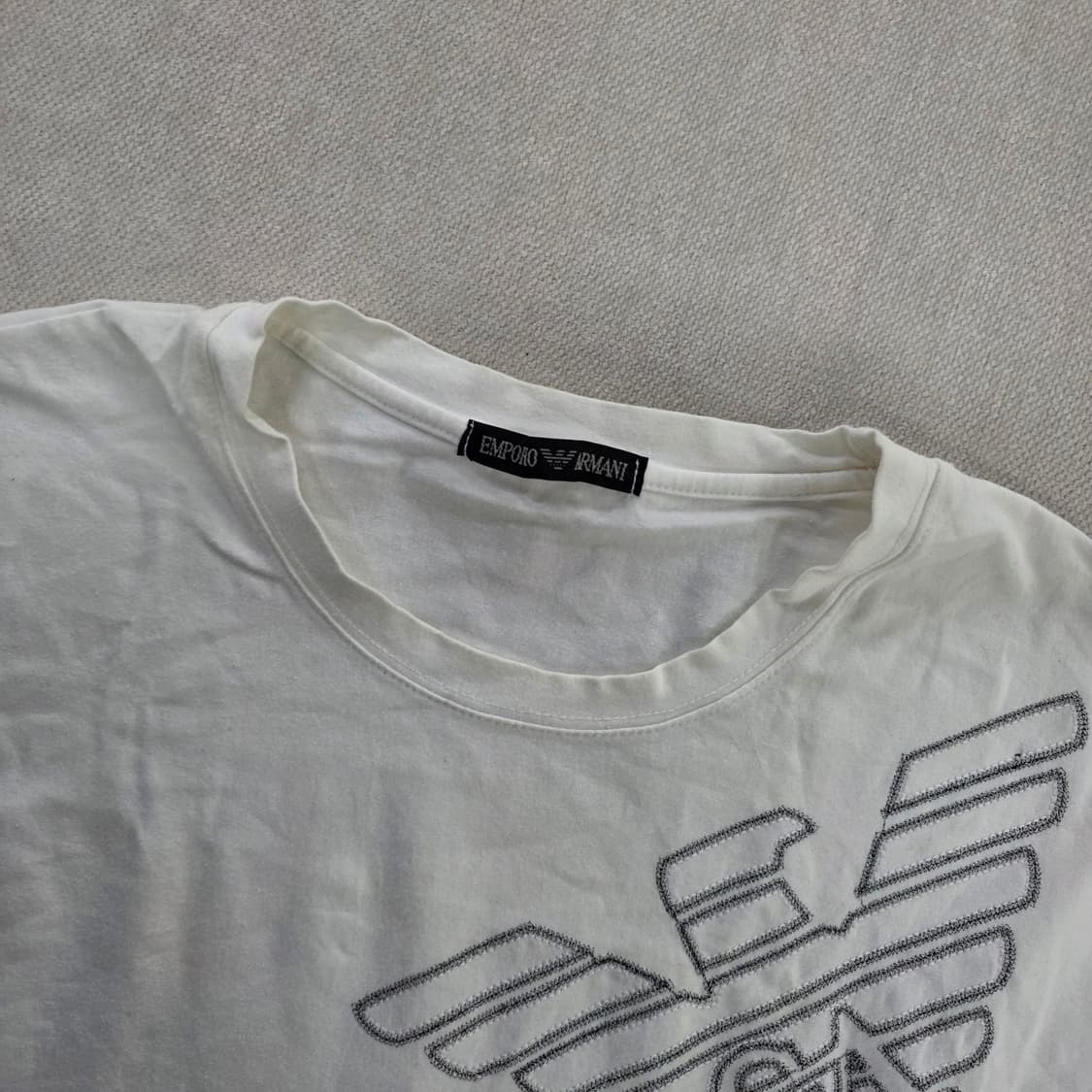 [실측확인] 남성 로고 긴팔티 1230J 상품이미지2