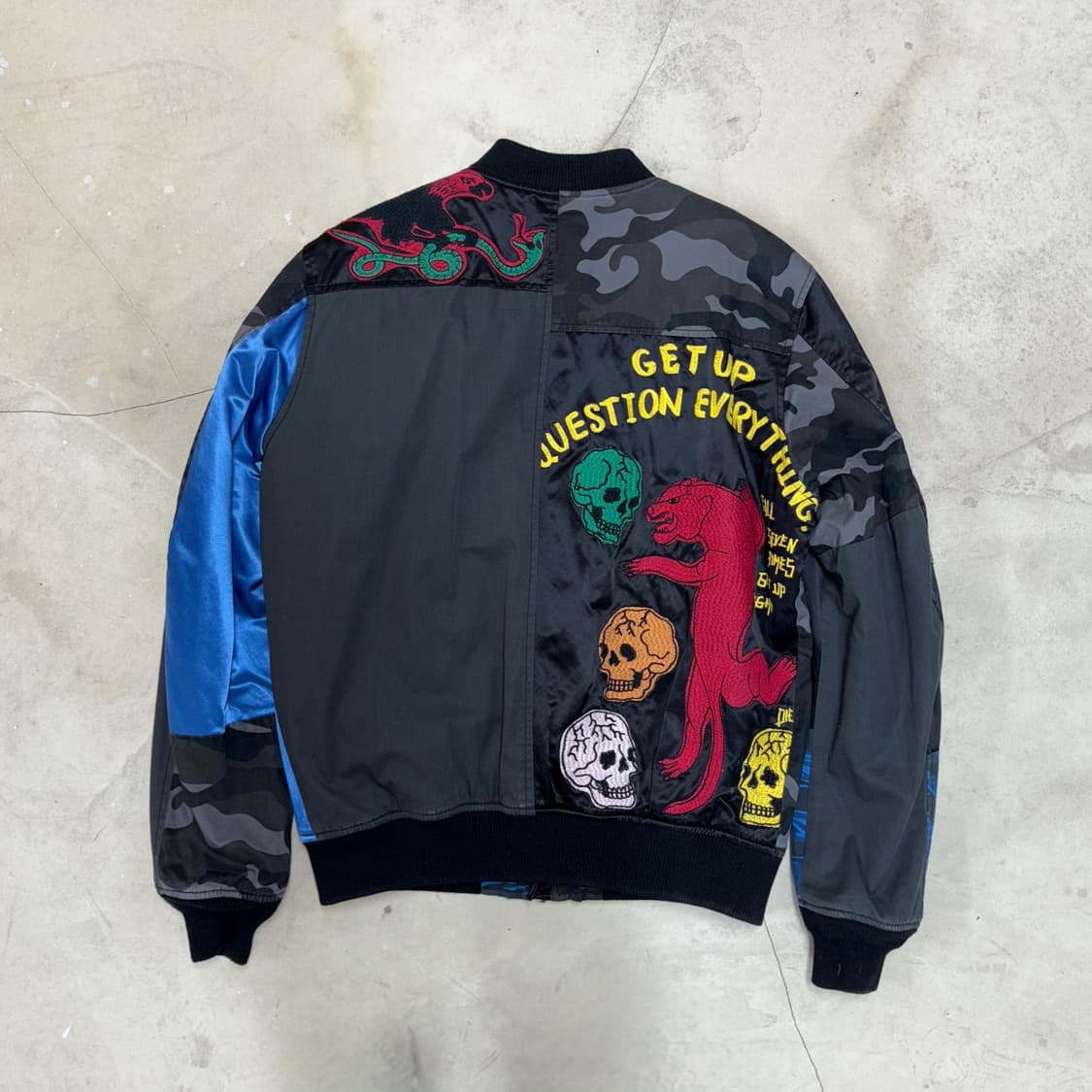 [M] Diesel J-Kit Patch Bomber Jacket 상품이미지2