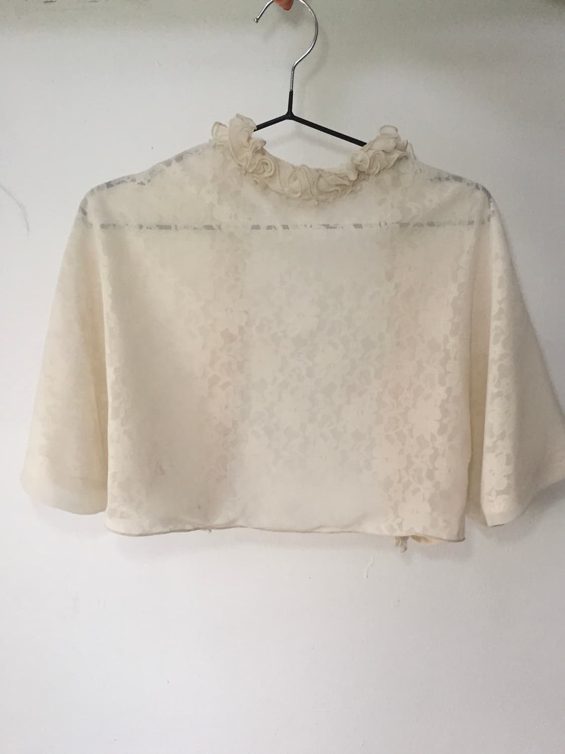 JPN Vintage 레이스 페어리 러플 볼레로 상품이미지2