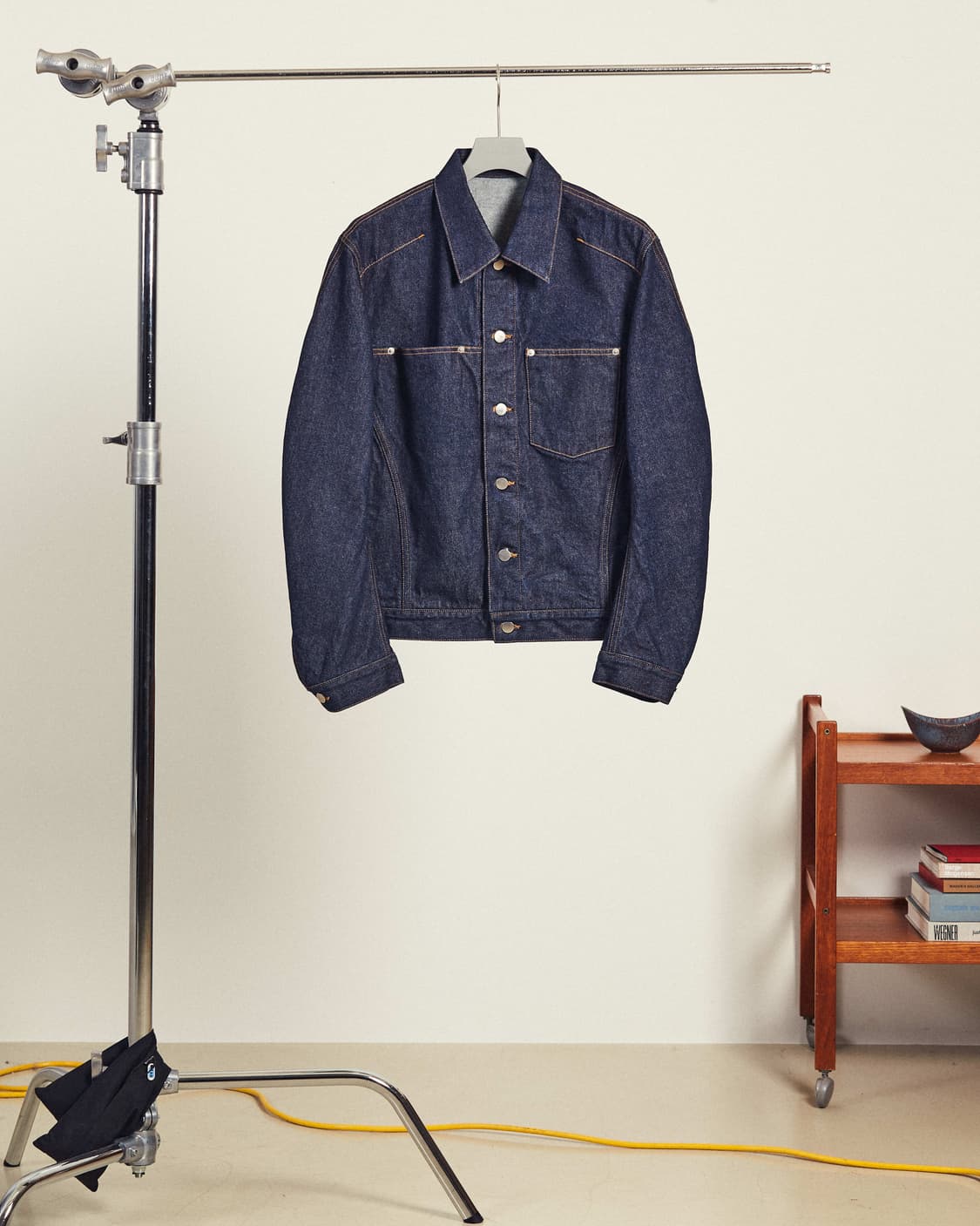 NVRFRGT 네버포겟 3D 데님자켓 리지드 상품이미지1