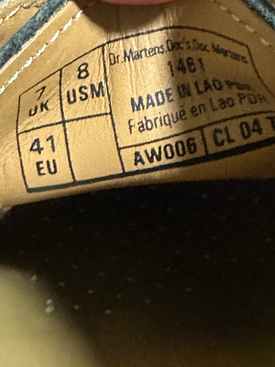 (260,uk7) 닥터마틴 1461 스무스 상품이미지6