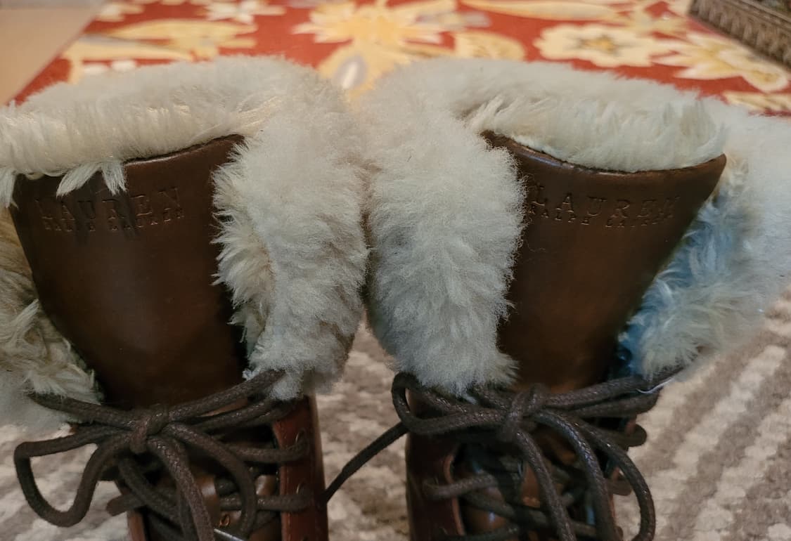 폴로 랄프로렌 여성 가죽 부츠 (6.5B) 상품이미지7