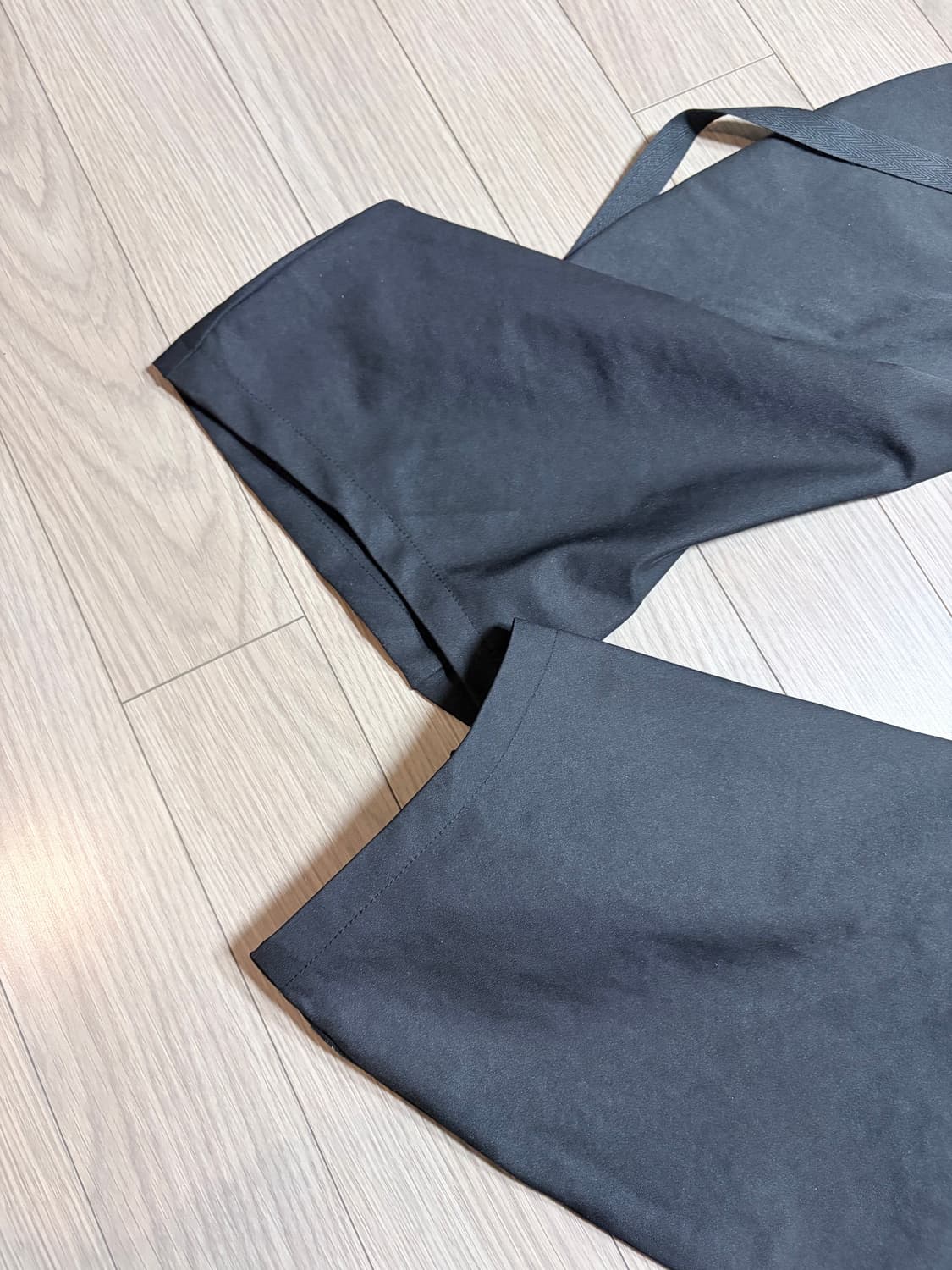 카시코 kashiko Layered Strap Pants Black S 상품이미지4