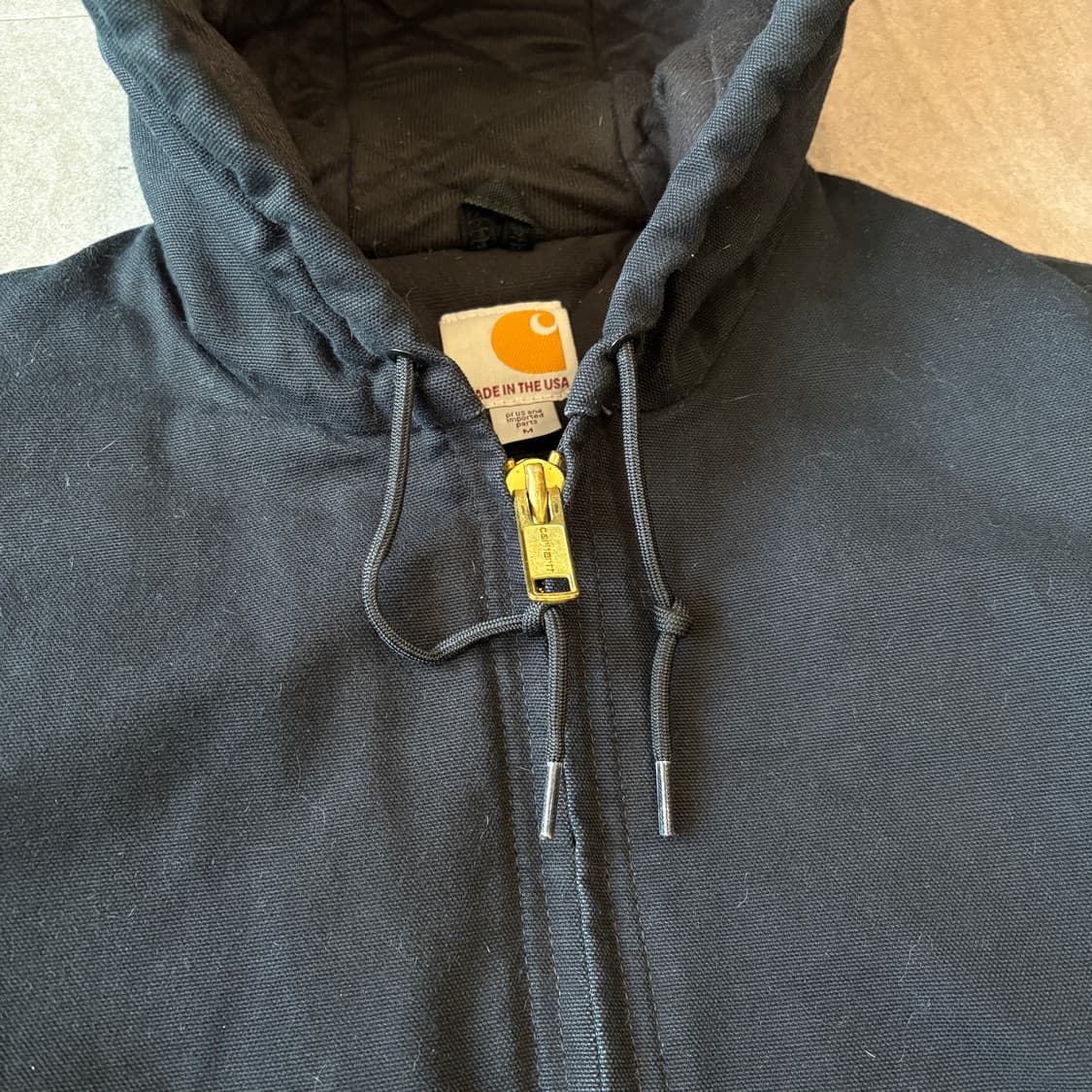 미국 생산 칼하트 j131 블랙 액티브 자켓  상품이미지6