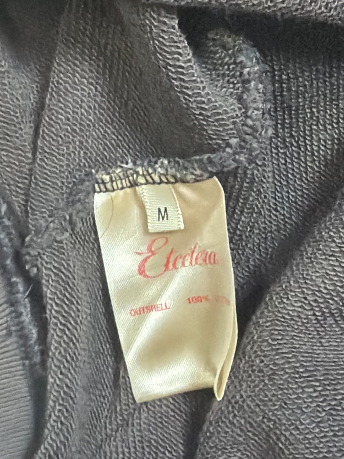 ETCE 에스키모 블리치드 차콜 후드 상품이미지4