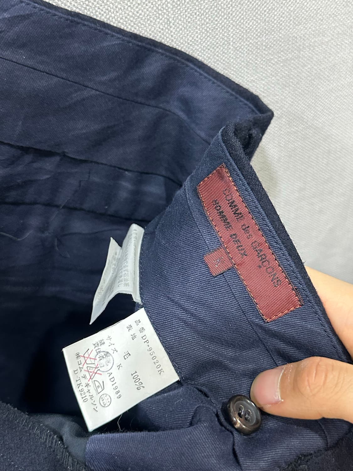 Comme des garcons hommme deux wool pants 상품이미지6