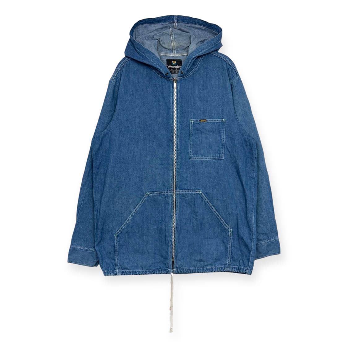 80s 랭글러 데님 청 후드 자켓 집업 상품이미지1