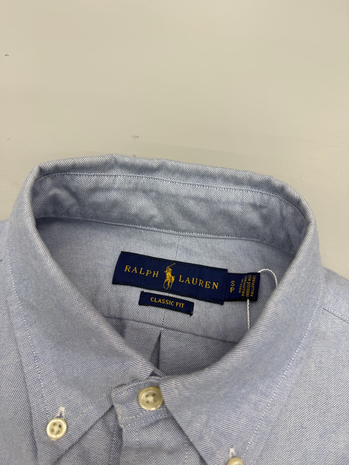 폴로 랄프로렌 루즈핏 신형 폴로베어 스카이블루 셔츠 상품이미지5