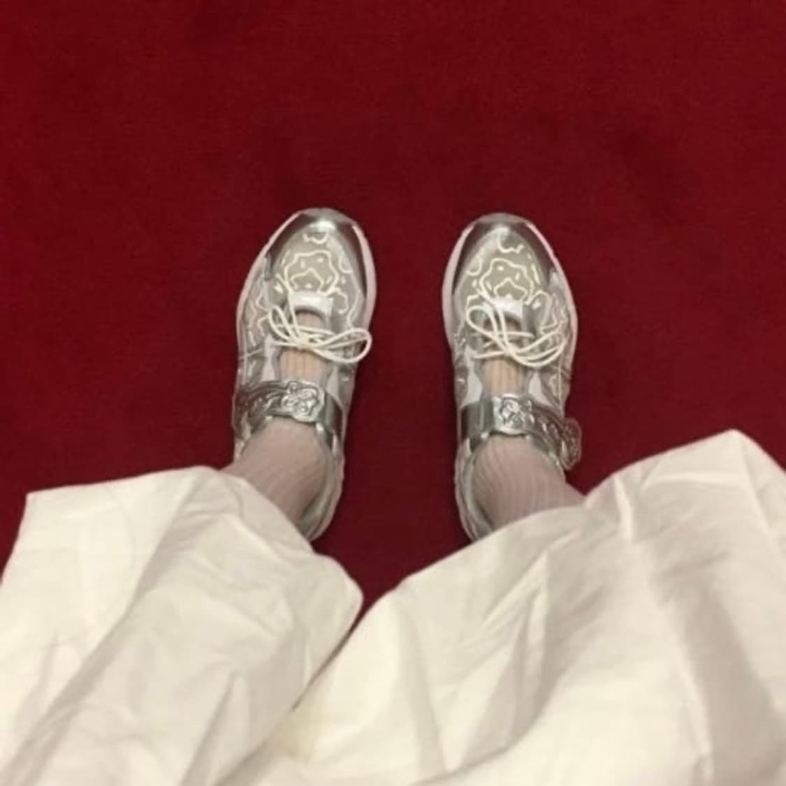 아식스 세실리아반센 gt2160 화이트 실버 240사이즈 상품이미지1