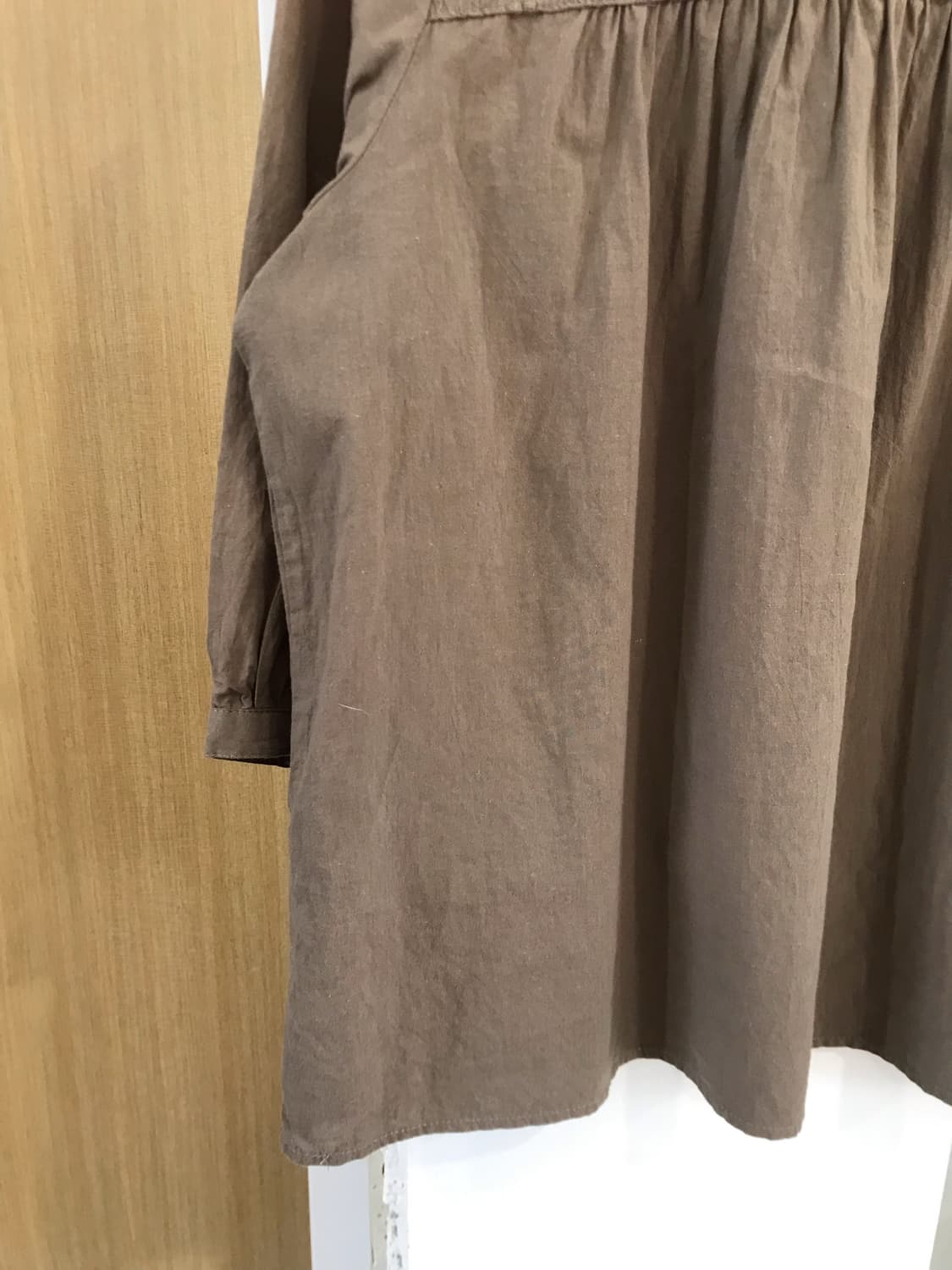 빈티지 카키 블라우스 상품이미지6