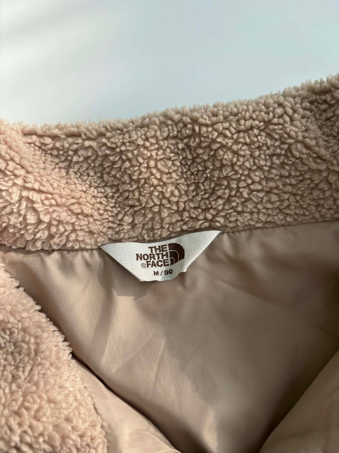 [90] 노스페이스 크롭 쉐르파 자켓 후리스 상품이미지4
