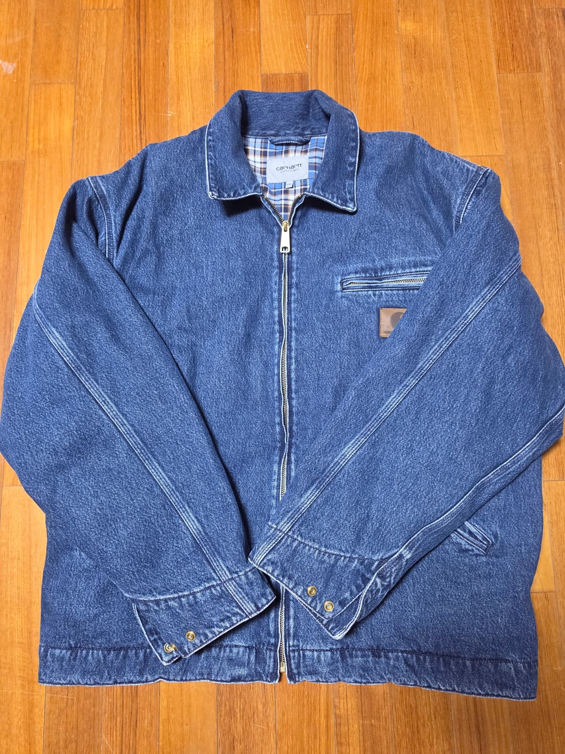 XXL 칼하트wip 라이더자켓 데님 상품이미지1