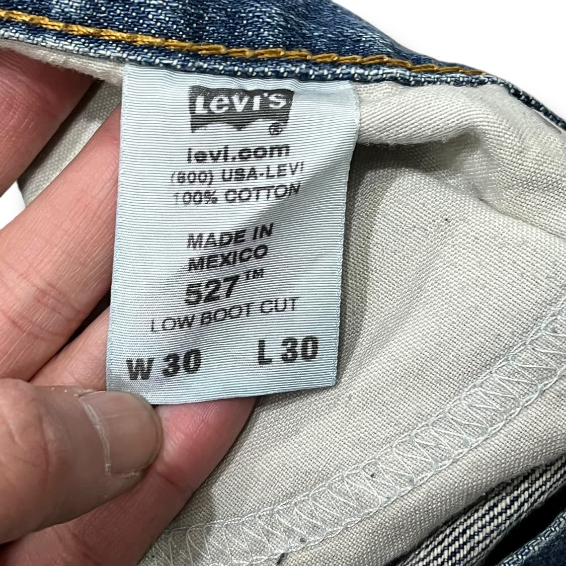 리바이스 527 부츠컷 데님팬츠 s08374 상품이미지7