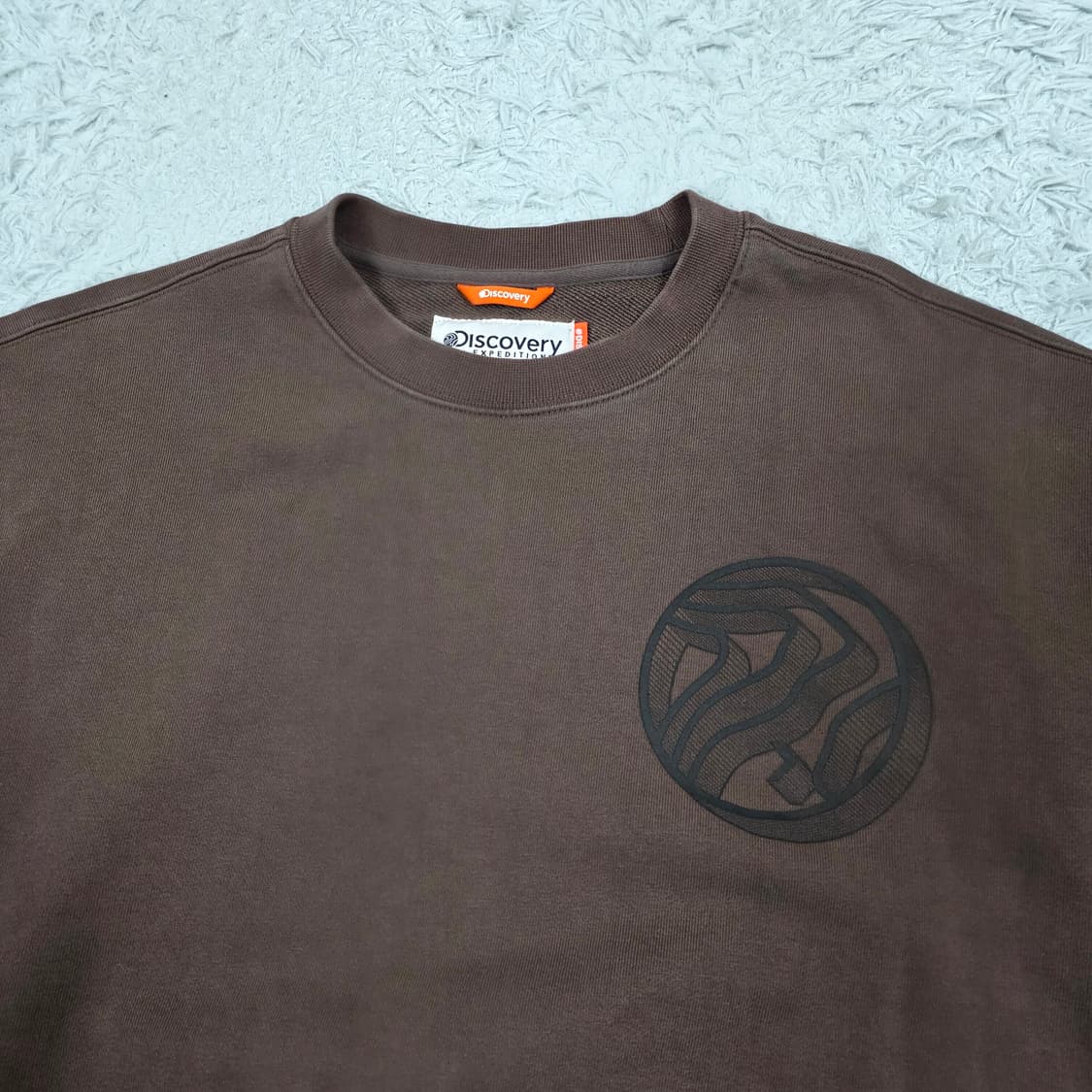 디스커버리 남성 입체 그래픽 스웻 맨투맨 XL 상품이미지3