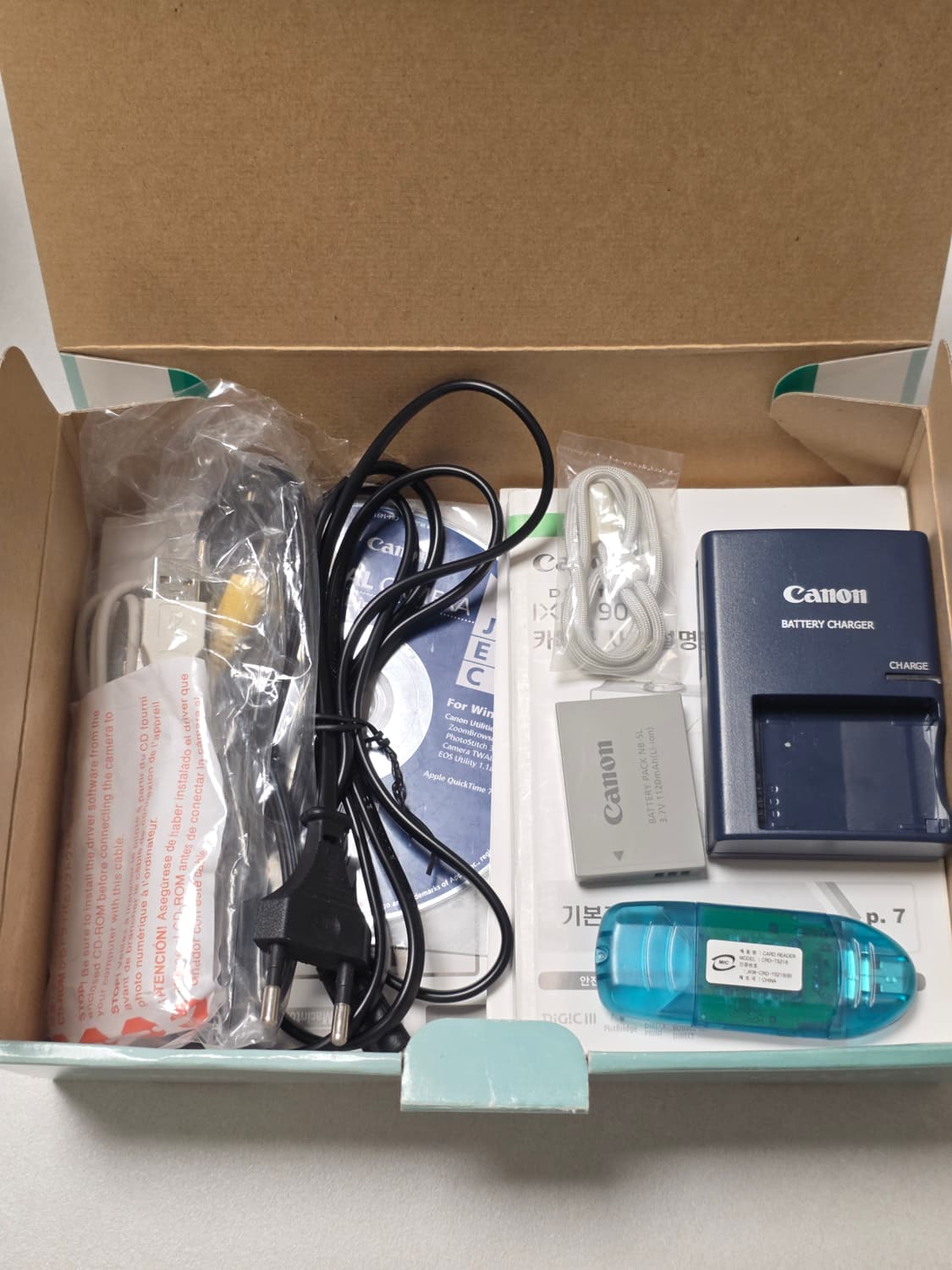 작례⭕)캐논 익서스 90 is 디카 Canon IXUS 90 IS 풀박스 상품이미지5