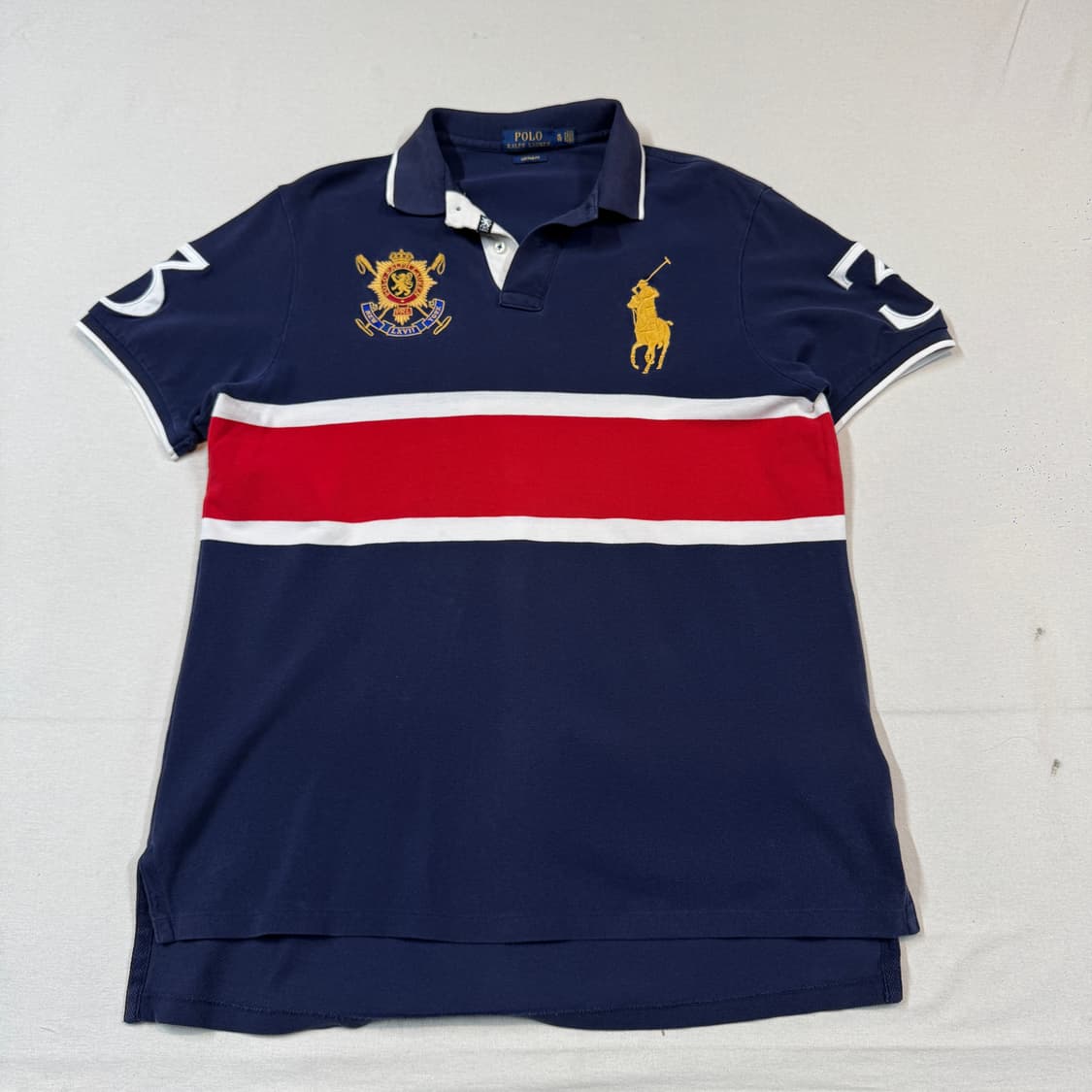 XL) 폴로 랄프로렌 치프키프 뉴욕 빅포니 반팔 카라티 상품이미지1