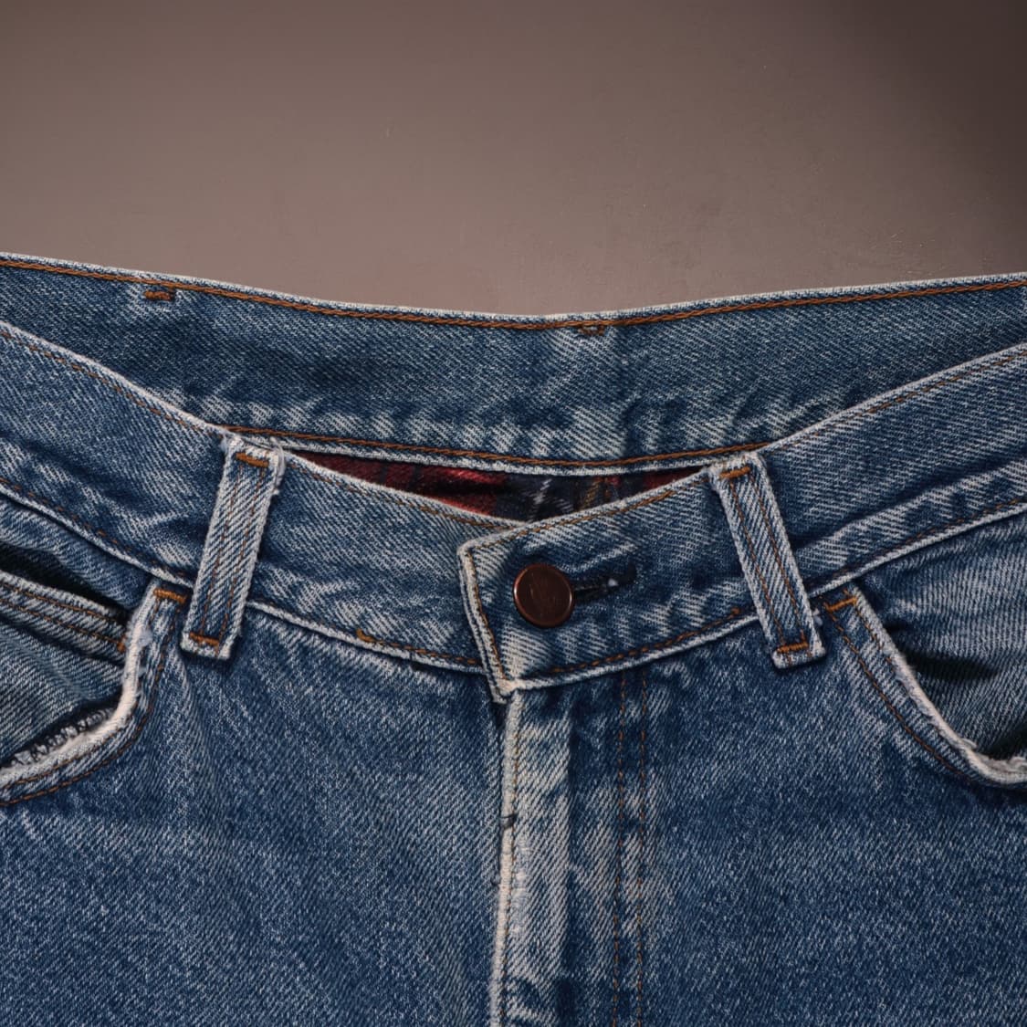 디키즈 타탄 데님 워크팬츠 상품이미지4