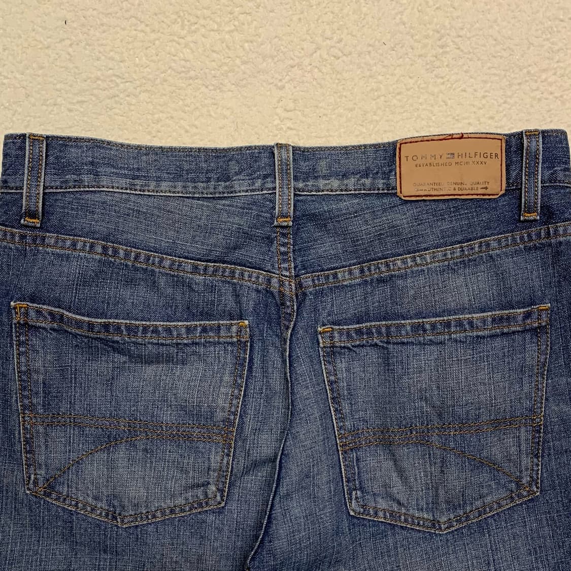 [표기 32, 실측 34] 타미힐피거 클래식핏 데님팬츠 상품이미지2