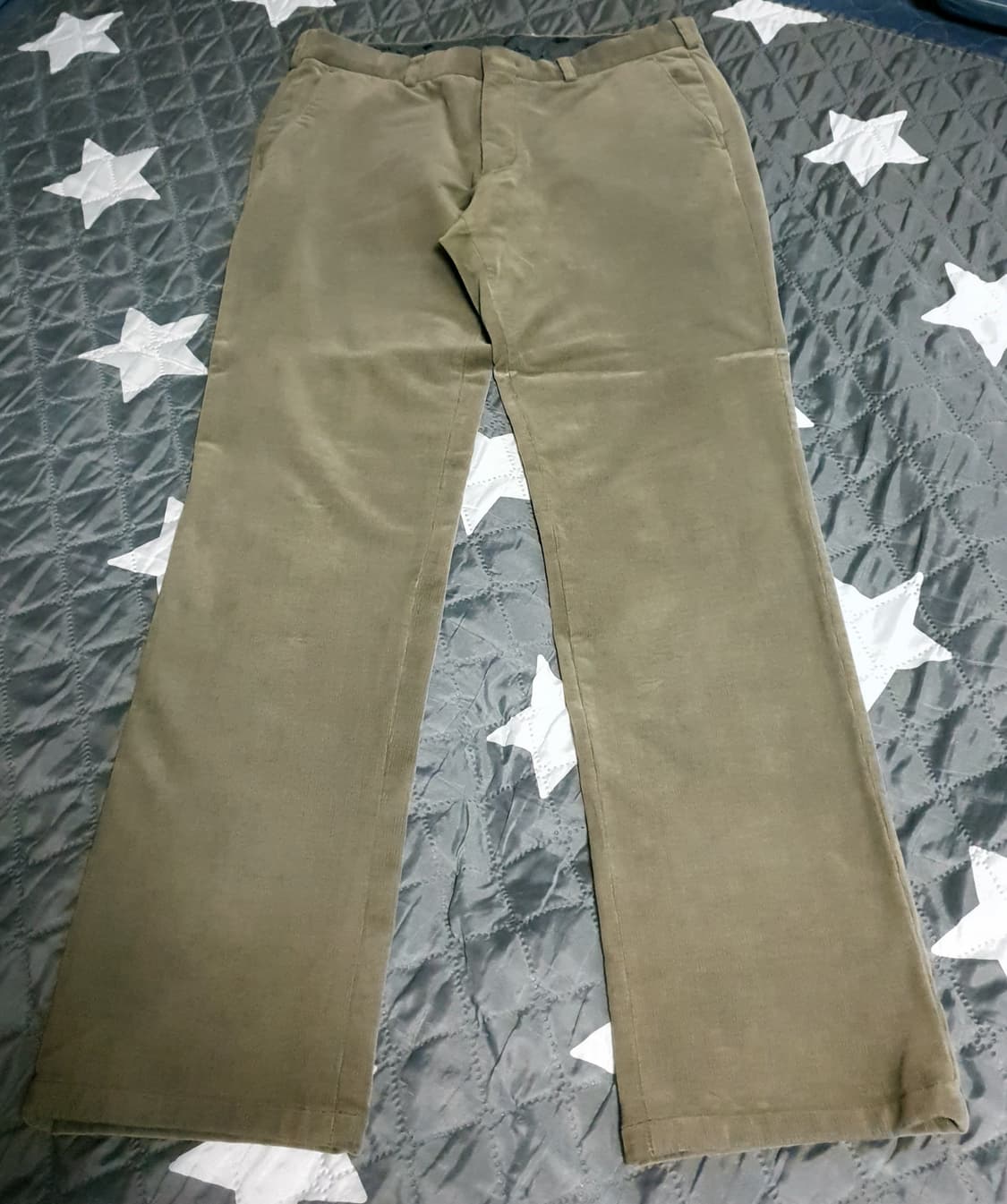 BRUNO BAFFI 면혼방 코듀로이 혜비 팬츠 연카키 (33) 상품이미지1