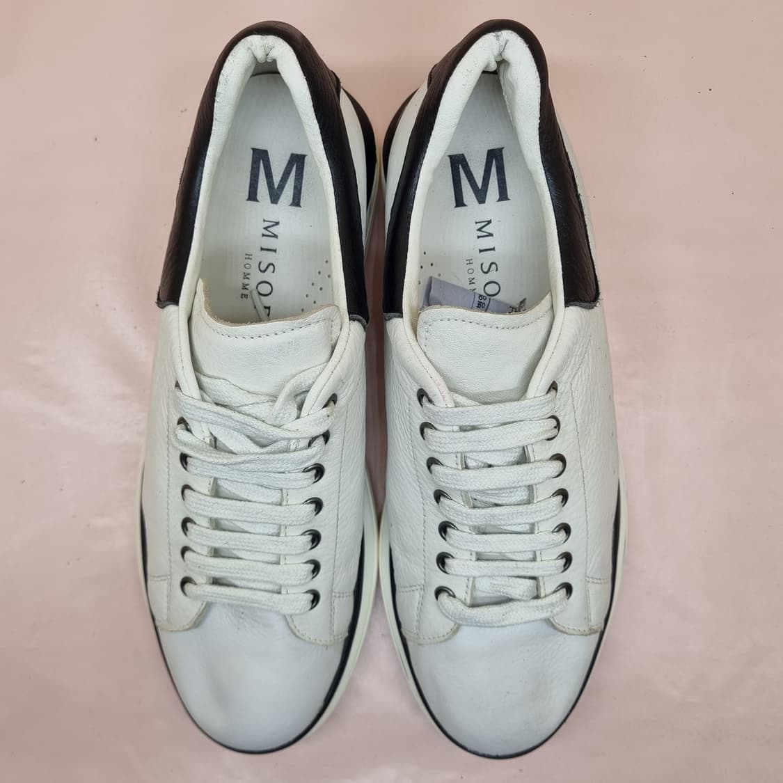 미소페 남성 가죽스니커즈 255 상품이미지2