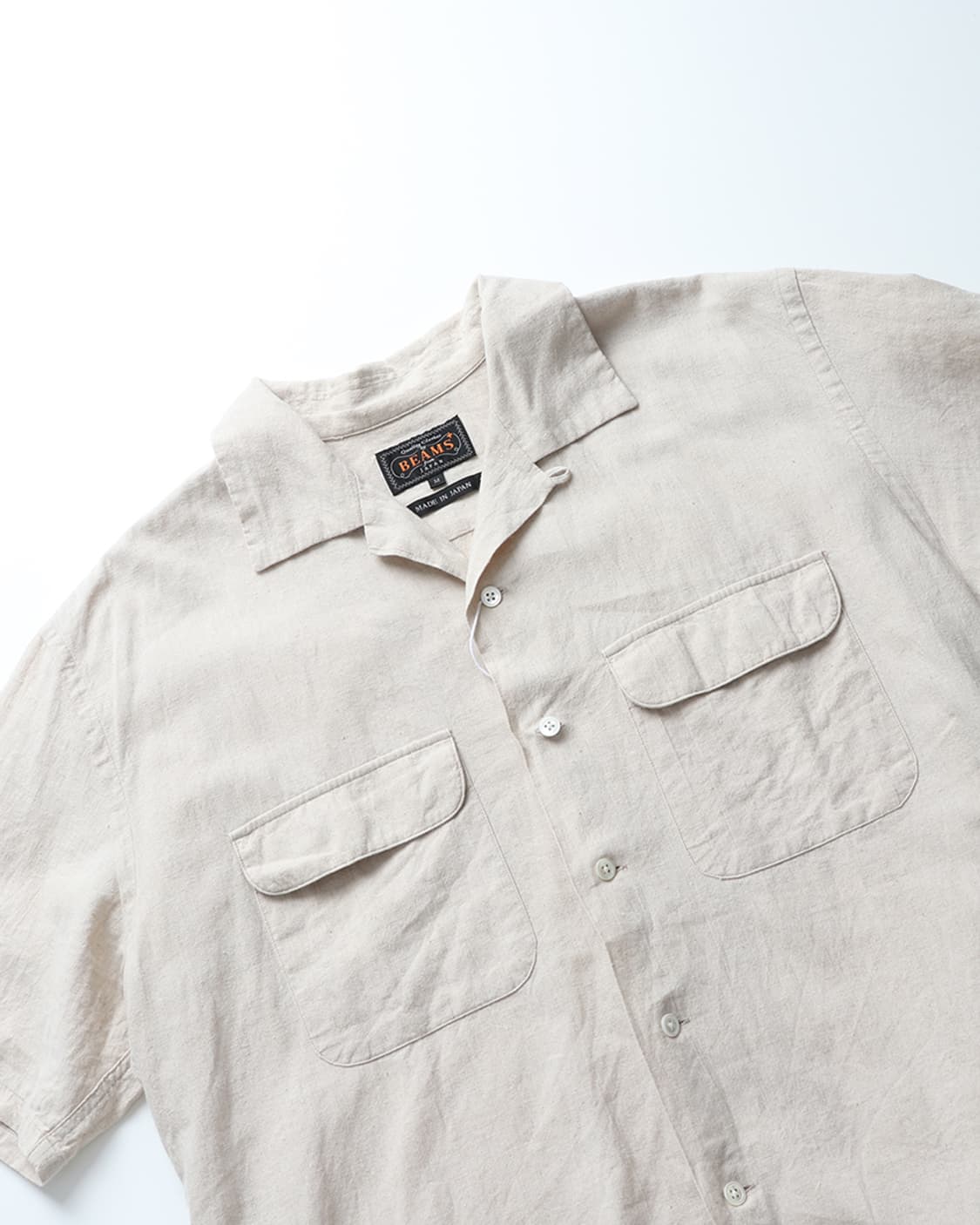BEAMS PLUS Cotton Linen Canvas Shirt 상품이미지6