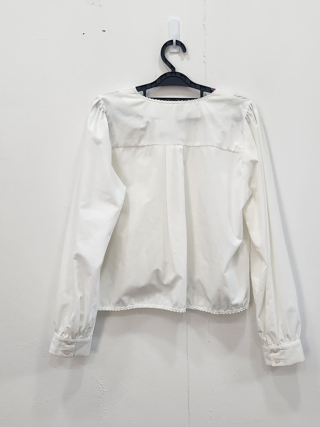 [F] Lmw 레이스 블라우스 화이트 상품이미지2