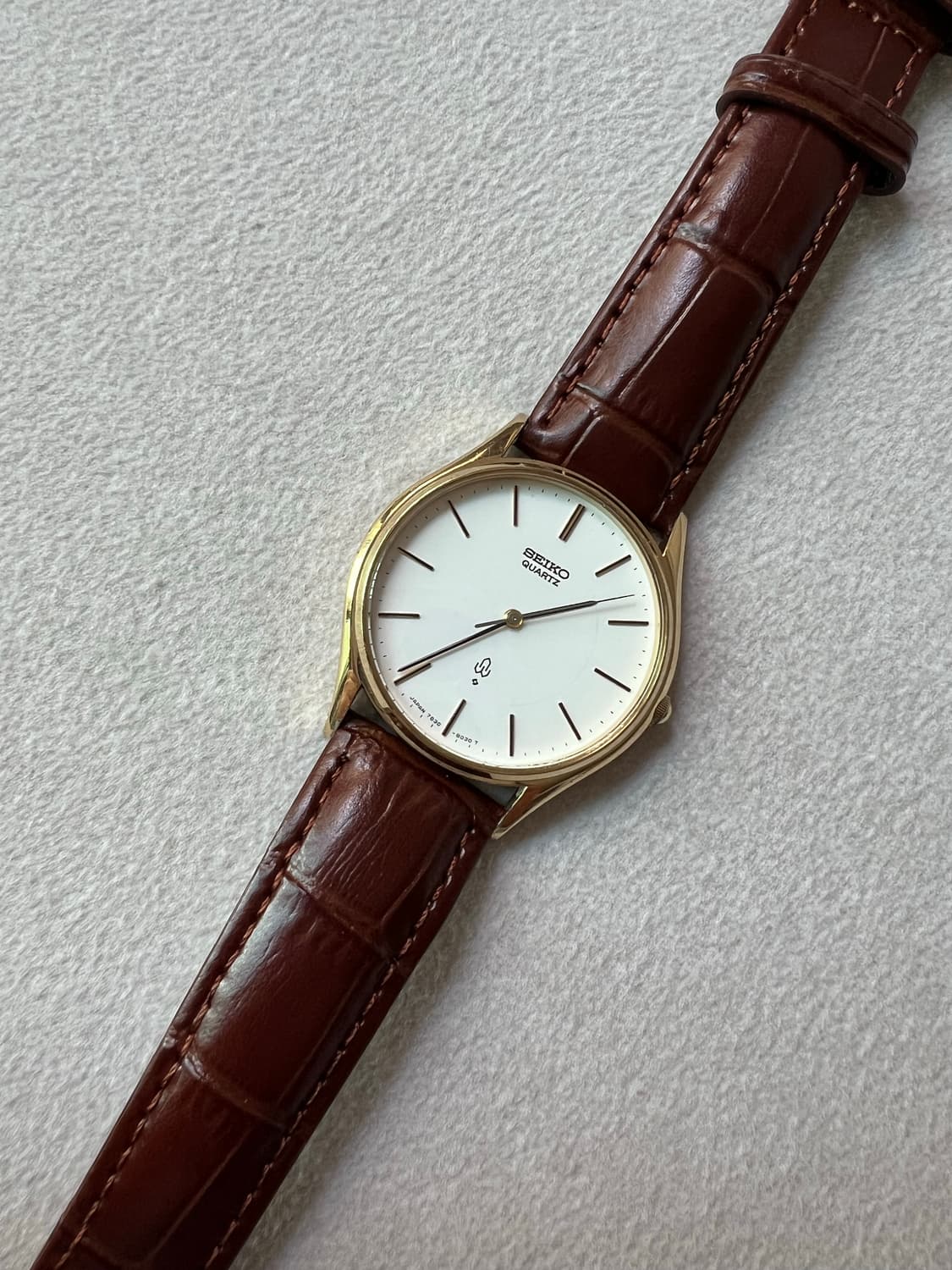 세이코 쿼츠 골드 빈티지 7830-8030 상품이미지2