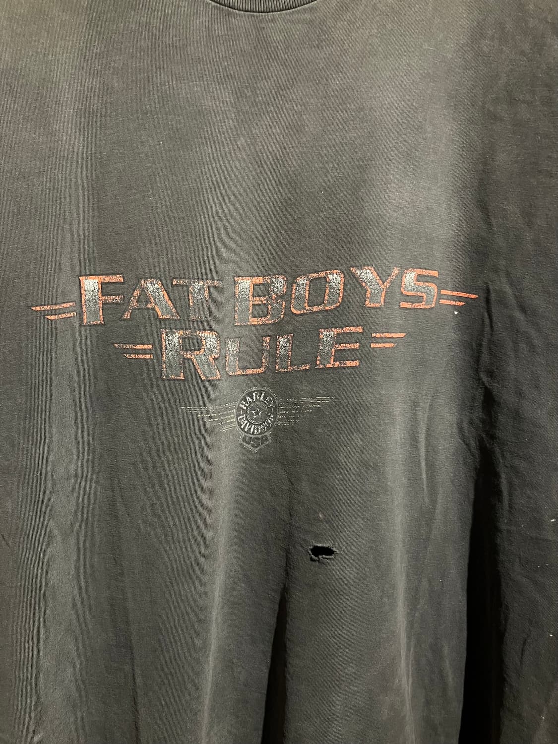 90s USA 빈티지 할리 데이비슨 반팔 티셔츠 상품이미지3