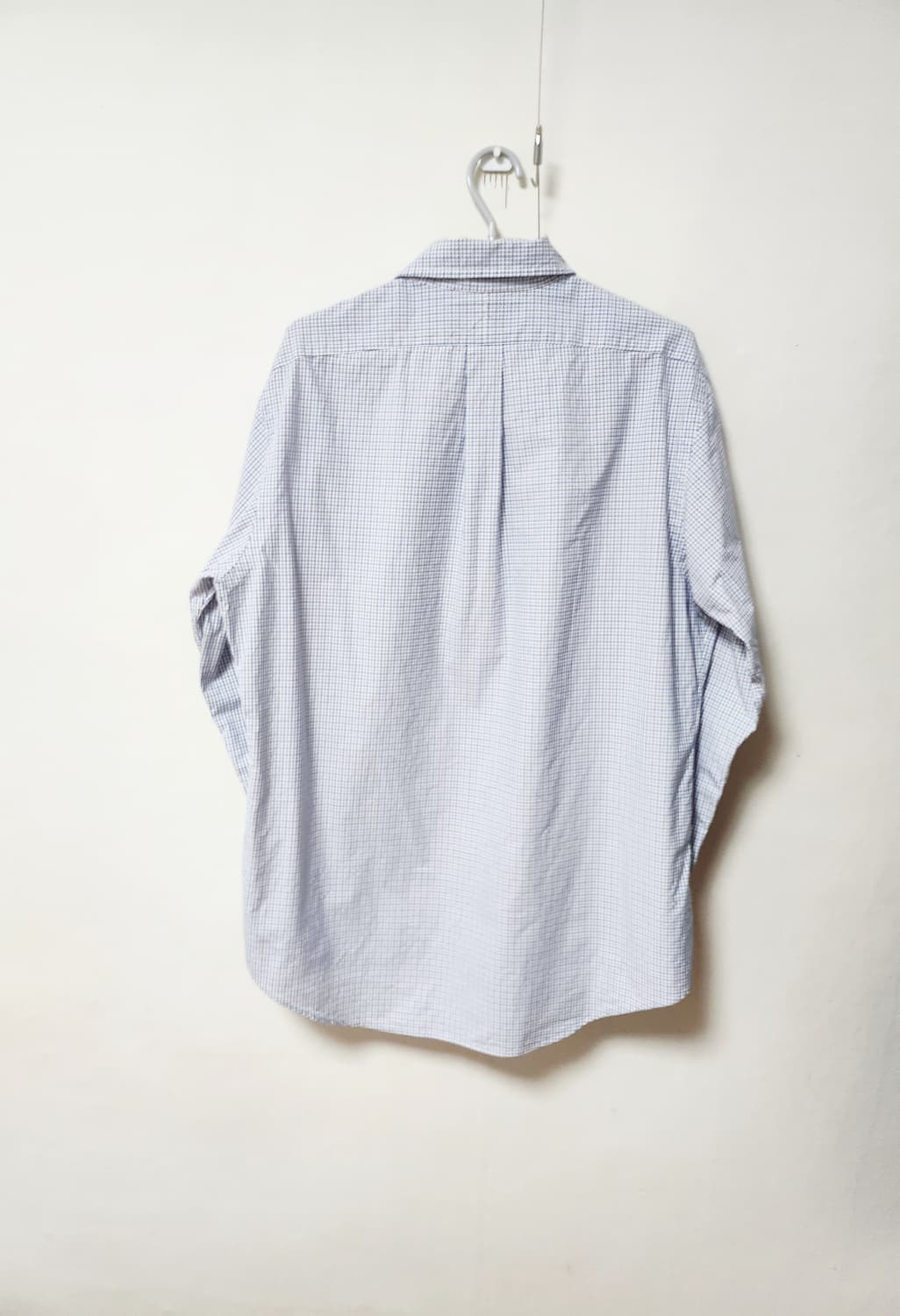 폴로 랄프로렌 남성용 체크 긴팔 셔츠 상품이미지2