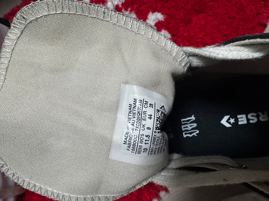 컨버스 런스타 하이크 블랙 하이 280mm 상품이미지4